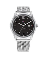 Tommy Hilfiger Men's Stainless Steel Mesh Bracelet Watch 42mm