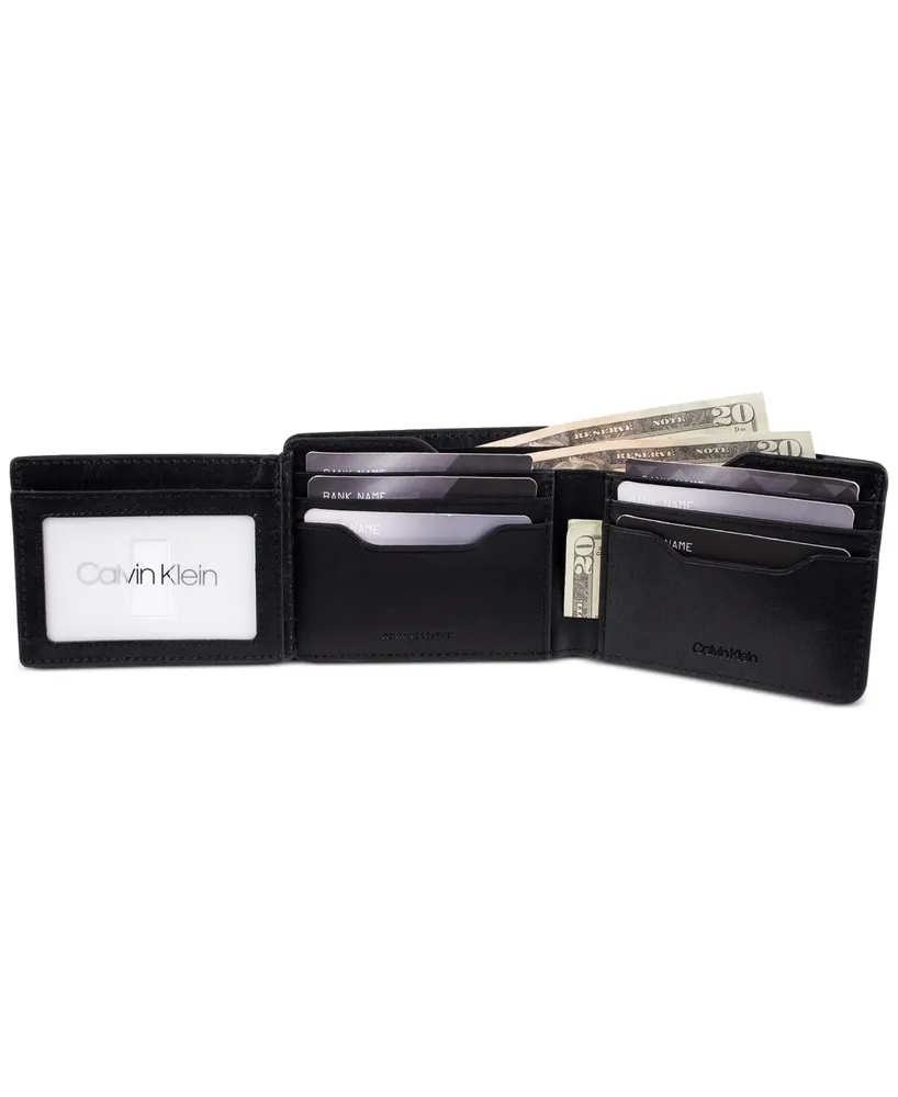 Calvin Klein Men's Micro Ck Traveler Wallet