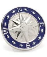 Cufflinks Inc. Men's Compass Lapel Pin - Silver
