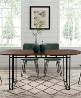 Oval Drop Leaf Dining Table