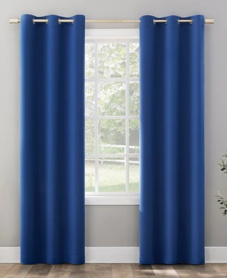 Sun Zero Riley Kids Bedroom Blackout Grommet Curtain Panel