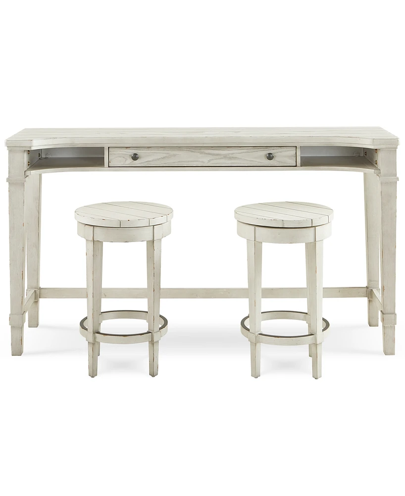 Belhaven Sofa Table with 2 Stools