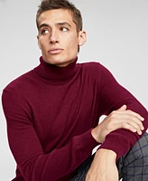 Club Room Men's Cashmere Turtleneck Sweater, Created for Macy's