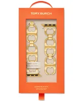 Tory Burch Gold-Tone Stainless Steel Gemini Link Bracelet For Apple Watch 38mm/40mm