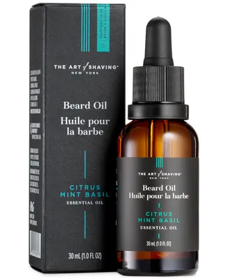 The Art of Shaving Premium Beard Oil, Citrus Mint Basil, 1 Fl Oz