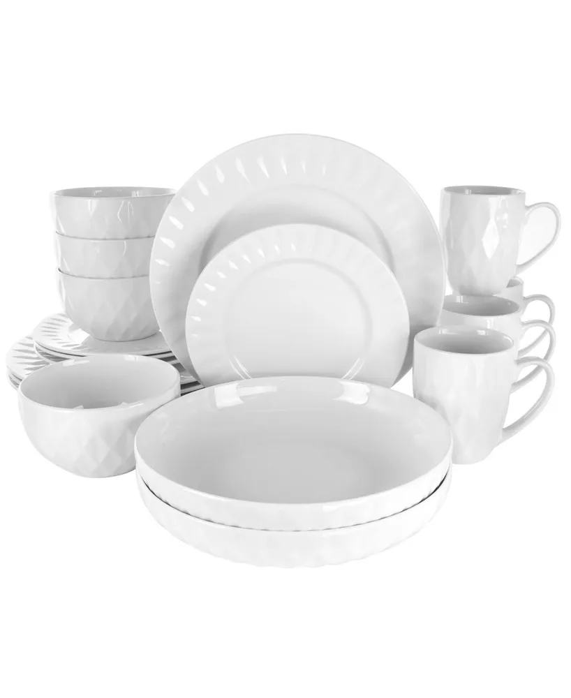 Elama Sienna 18 Piece Dinnerware Set, Service for 4