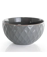 Elama Tahitian Diamond 16 Piece Dinnerware Set, Service for 4