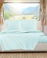 Premier 1800 Series Deep Pocket Bed 4 Piece Sheet Set, Rv Queen