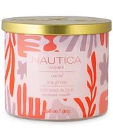 Nautica Coral Sea Grass Candle, 14.5 oz