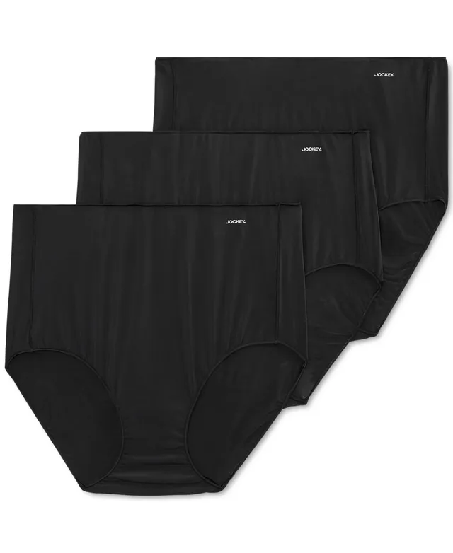 Jockey No Panty Line Promise Bikini Underwear Sz 5 Black 1370 for sale  online