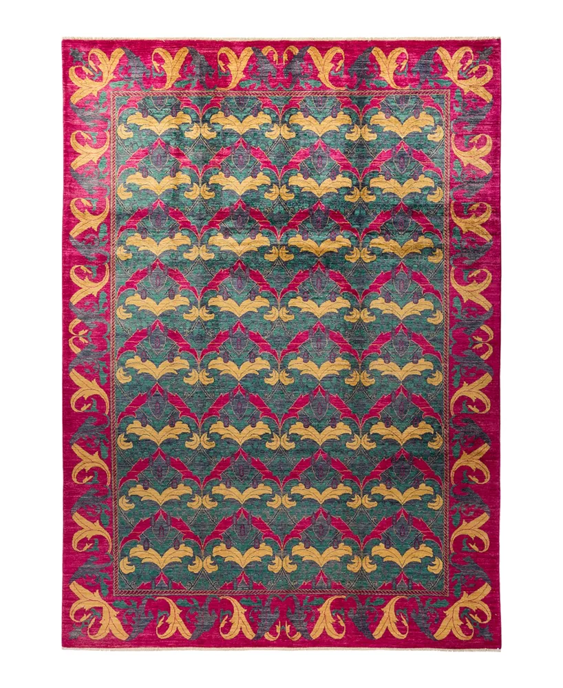 Adorn Hand Woven Rugs Arts and Crafts M1624 9'1" x 12' Area Rug