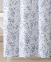 Laura Ashley Walled Garden Shower Curtain, 72" x 72"