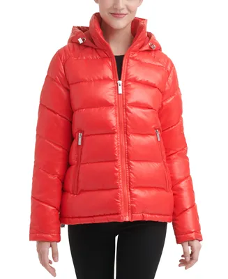 GUESS Women's Plus Size Asymmetrical-Zipper Coat - Macy's