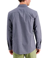 Alfani Men's Regular-Fit Solid Shirt, Created for Macy's