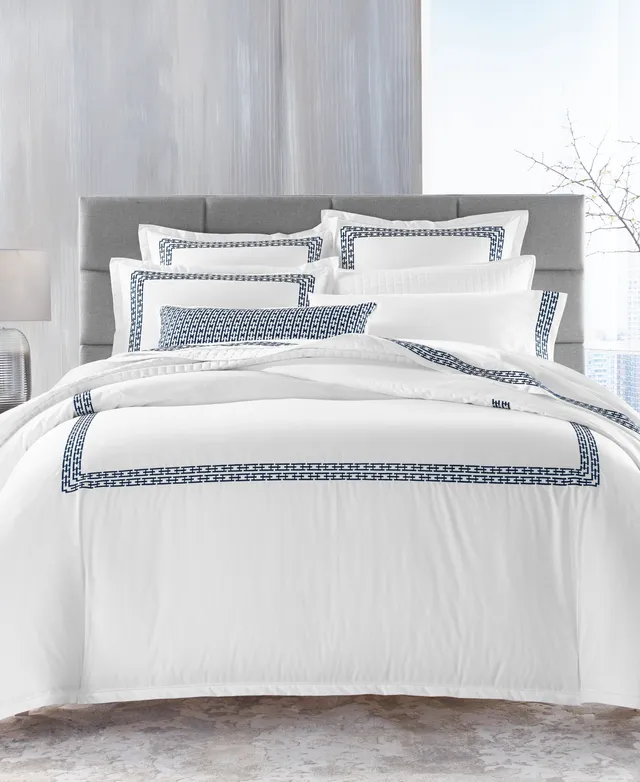 Hallmart Collectibles Painted Script 3 Piece Reversible Comforter Sets,  Created for Macy's