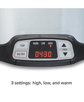 Hamilton Beach 8-Qt. Programmable Countdown Slow Cooker