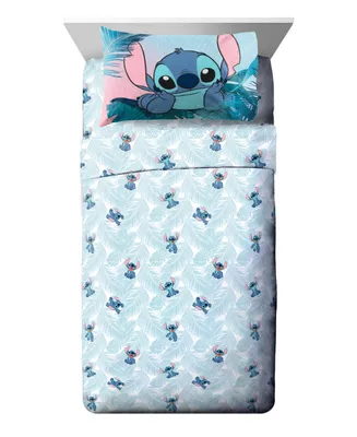 Disney Lilo and Stitch Floral Fun 4-Pc. Sheet Set, Full - Multi