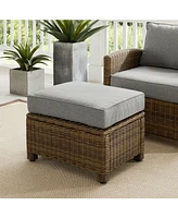 Bradenton Outdoor Wicker Ottoman