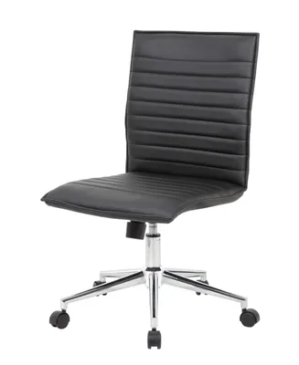Boss Office Products Armless Hospitality Chair