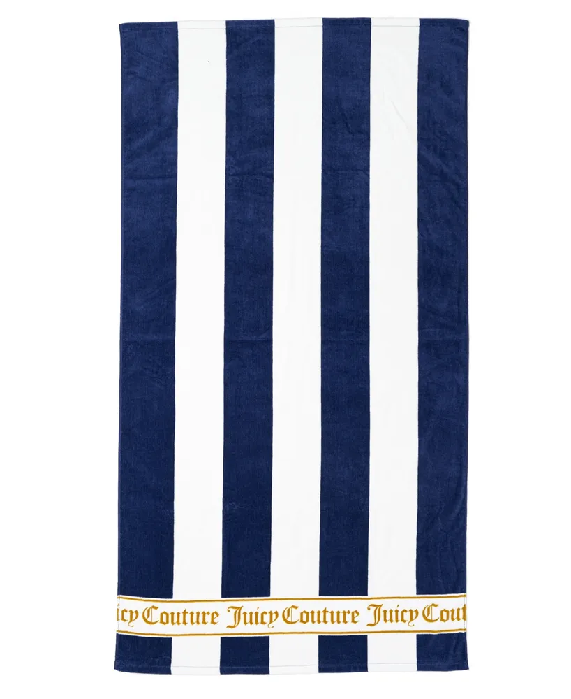 Juicy Couture Cabana Stripe Beach Towel, 36" x 68"