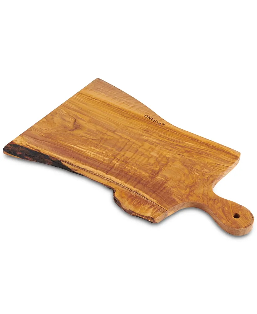 Anchor Lodge Naturally Shaped Medium Olive Wood Board with Hanging Handle