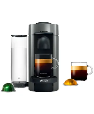 Nespresso Vertuo Plus Deluxe Coffee and Espresso Machine by De'Longhi in Grey