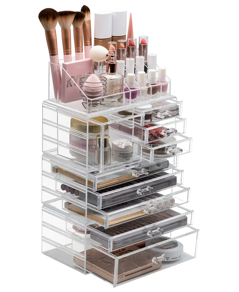 Sorbus Cosmetic Makeup and Jewelry Display Storage Case