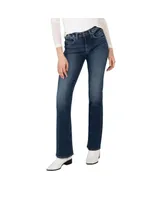 Silver Jeans Co. Women's The Curvy High Rise Bootcut Jeans