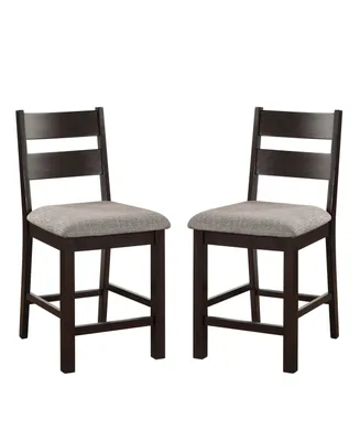 Inverna Counter Height Chairs, Set of 2