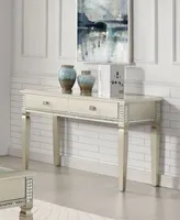 Deephaven 2 Drawer Console Table - Silver