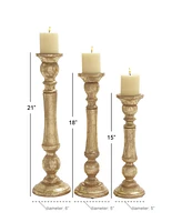 Traditional Candle Holder, Set of 3