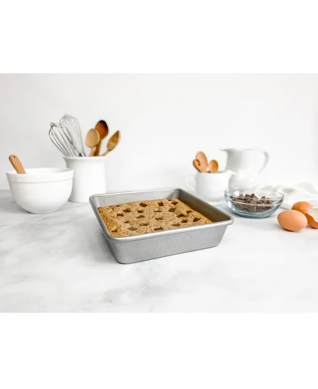 USA Pan Patriot Bakeware 8 Square Cake Pan - Silver