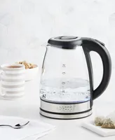 Art & Cook 1.8L Illuminated 1000 Watt Electric Glass Kettle