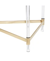 Contemporary Acrylic Console Table