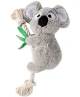 Fringe Koala Plush Dog Toy