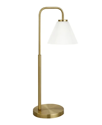 Henderson Finish Arc Table Lamp with Shade