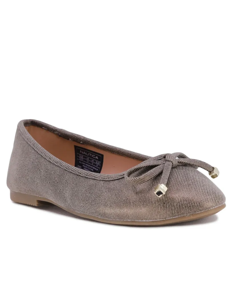 Nautica Big Girls Alonna Ballet Flat