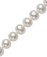 Belle de Mer Cultured Freshwater Pearl Bracelet (7-1/2mm) in 14k Gold