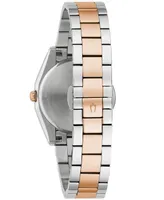 Bulova Women's Surveyor Diamond Accent Two-Tone Stainless Steel Bracelet Watch 31mm - Two