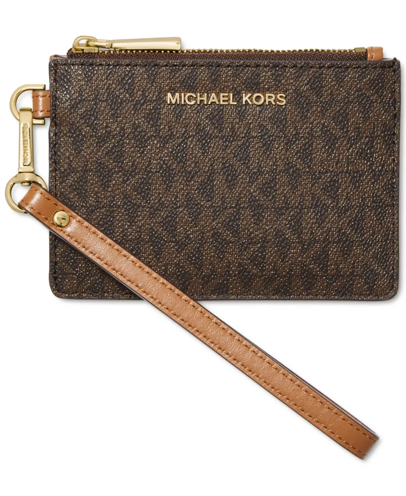 Buy Michael Kors Jet Set Small Coin Purse Brown One Size at Amazon.in
