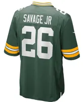 Men's Darnell Savage Jr. Green Bay Packers Game Team Jersey