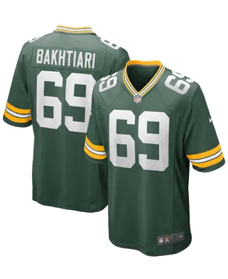 Men's David Bakhtiari Green Bay Packers Game Team Jersey