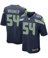 Men's Bobby Wagner College Navy Seattle Seahawks Game Team Jersey