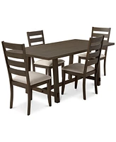 Closeout! Max Meadows Laminate Trestle Rectangular Dining Table