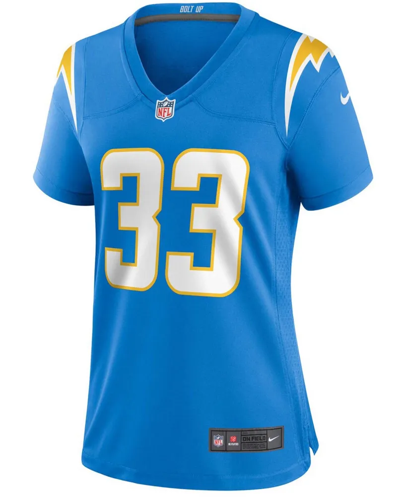 Women's Derwin James Powder Blue Los Angeles Chargers Game Jersey