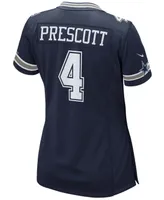 Women's Dak Prescott White Dallas Cowboys Alternate Game Jersey