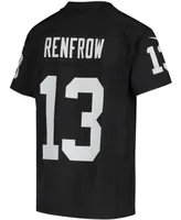 Big Boys and Girls Hunter Renfrow Black Las Vegas Raiders 2020 Game Jersey