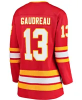 Women's Johnny Gaudreau Red Calgary Flames 2020/21 Home Premier Breakaway Player Jersey