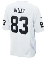 Men's Darren Waller White Las Vegas Raiders Game Jersey