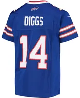 Big Boys and Girls Stefon Diggs Royal Buffalo Bills 2020 Game Jersey